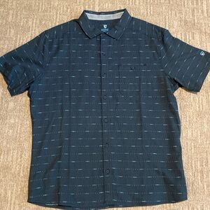 Kuhl buttondown short sleeved shirt sz large